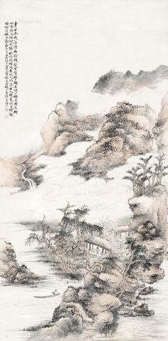 黄晓汀 山水