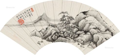 李济深 松山图