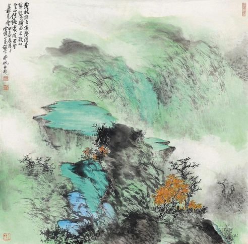 茆帆 茂林青山