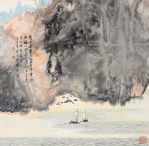 车鹏飞 楚山秋云