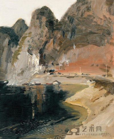 张冬峰 大龙洞水库 50×60cm