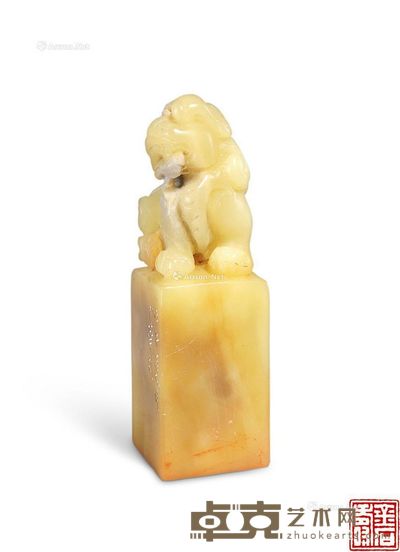吕少华篆刻闲章 2.2×2.2×7.9cm
