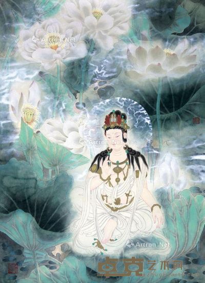 郑雅风 观音 88×67cm