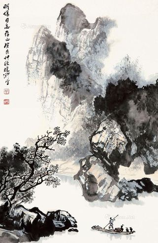 曾晓浒 山水