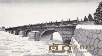 陈琦 卢沟桥 25×44cm