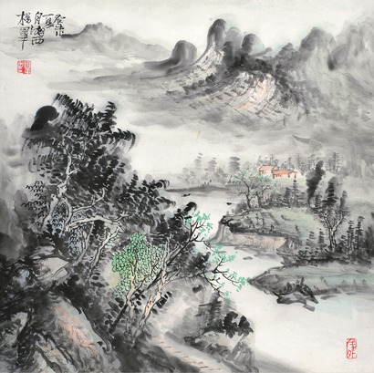 杨国平 山水