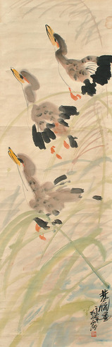 林凤眠 花鸟