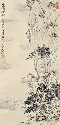 吴湖帆 山水