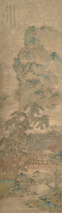 文徵明 山水