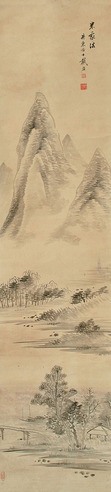 吴历 山水