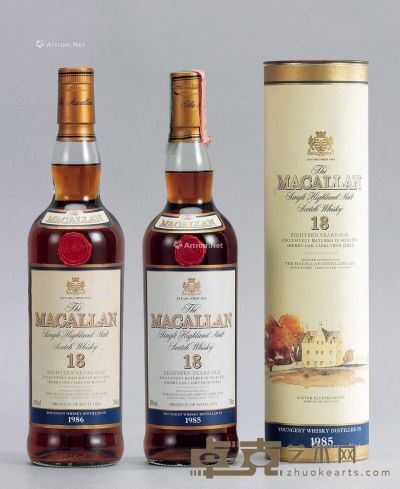 麦卡伦1985-1986（18年）单一纯麦芽威士忌 
