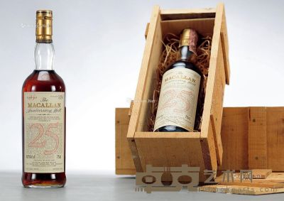 麦卡仑1958（25年）单一纯麦芽威士忌 
