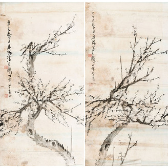 汪吉麟 梅花