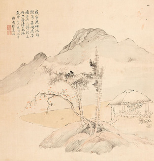 缪嘉惠 山水