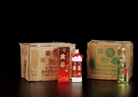 1992-1993年黔春酒（两原箱）