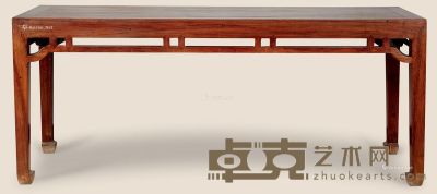 清 红木明式供桌 199×60×86cm