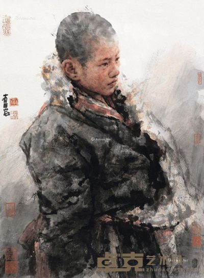 南海岩旭日东升 69×49cm