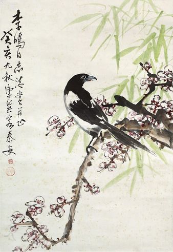 康师尧 花鸟