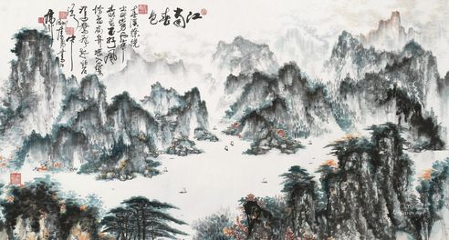 杨建芦江南春色