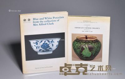 1974-1975年 克拉克夫人瓷器展览及拍卖图录2册 --