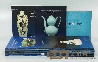 1990-2012年 英国古董商J.J lally中国艺术品展览图录19册 --