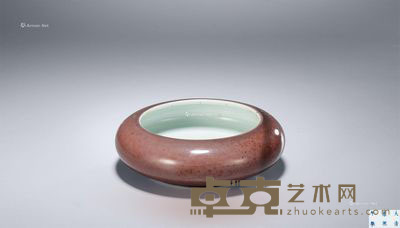 清康熙 豇豆红釉汤罗洗（图录号1402B） 直径11.6cm