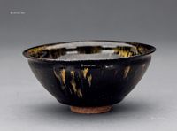 清风制 天目釉茶盏