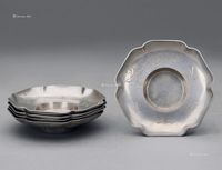 一片冰心锡制茶托