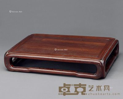 清 红木茶台 45×31×8cm