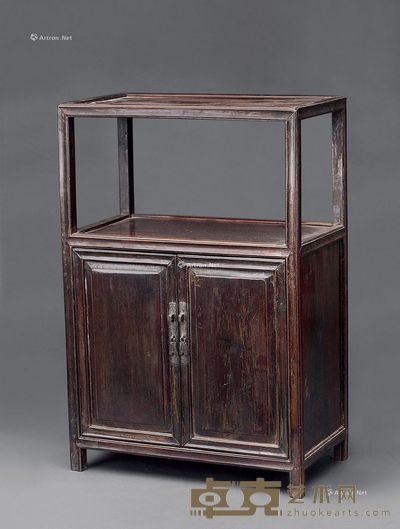 清 红木茶箱 34×19×50.3cm