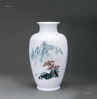 2008年作 萧平 杜牧诗意瓶