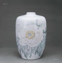 2013年作 孙玉敏 花开富贵瓶
