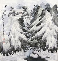 于志学 雪国情