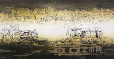 刘建 故城 95×178cm