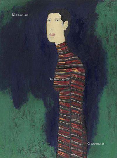 1996 少女 油彩 画布