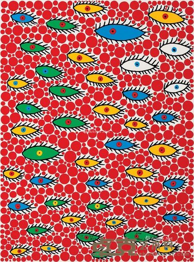 2004 空さ飞ふ?目 108/120 版画 75.5×55.8cm