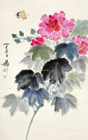 谢稚柳 花卉