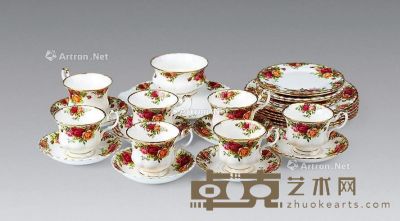 20世纪 皇家阿尔伯特咖啡具 （二十六件） --