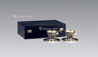 20世纪 陶瓷咖啡具 （四件）