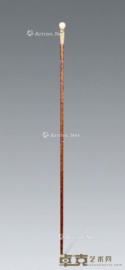 20世纪 牙柄手杖 长92cm