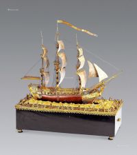1900年 LA BELL EUGENIE帆船音乐盒