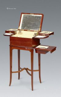 19世纪末期 法式针线桌