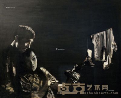 刘曼文  中国电影-马路天使 80×100cm