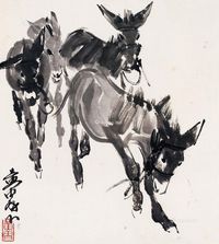 黄胄 驴