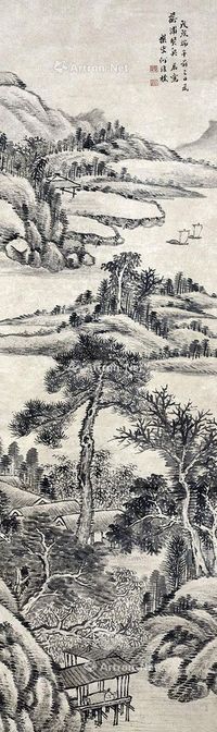 何维朴 山水