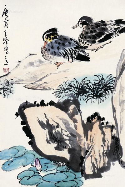 孙其峰  花鸟