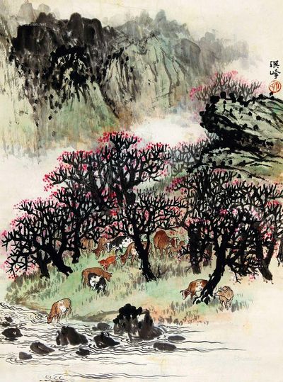 孙其峰 牧牛图