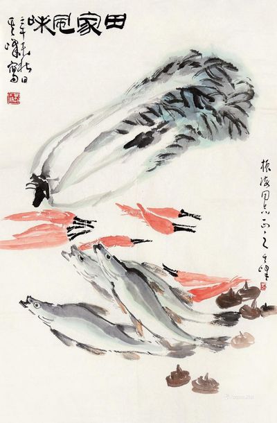 孙其峰  田家风味
