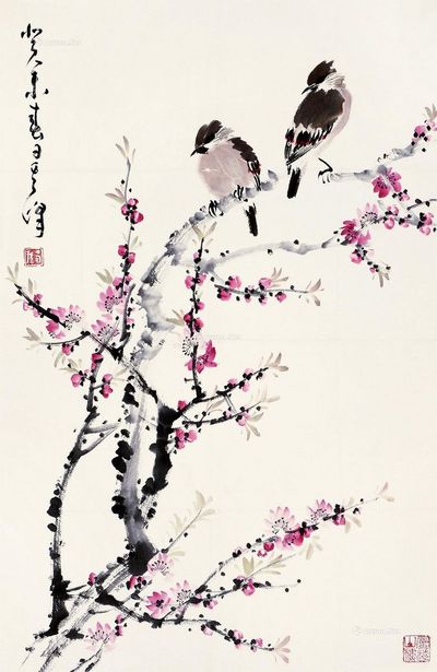 孙其峰  花鸟