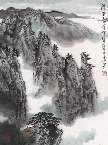 张强辛  黄山清凉台